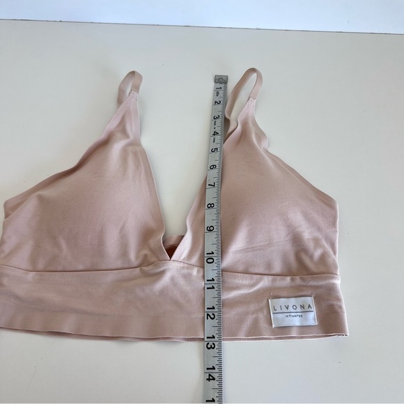 Livona Intimates Womens Triangle Wireless Bra - Picture 6 of 7